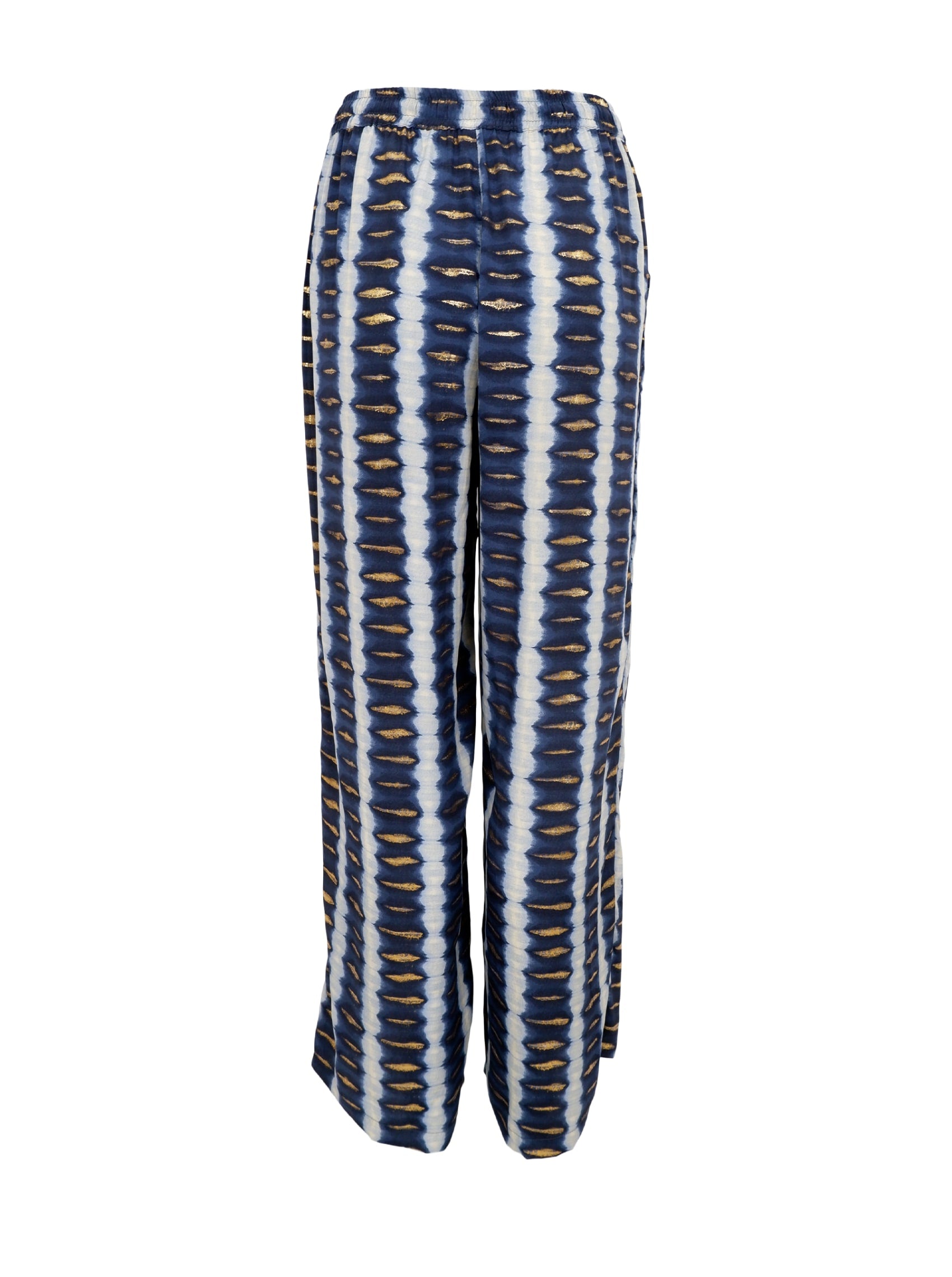 BCLUNA straight pant - Glow Blue - Black Colour