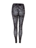 BCANNIE mesh leggings - Grey Leo - Black Colour