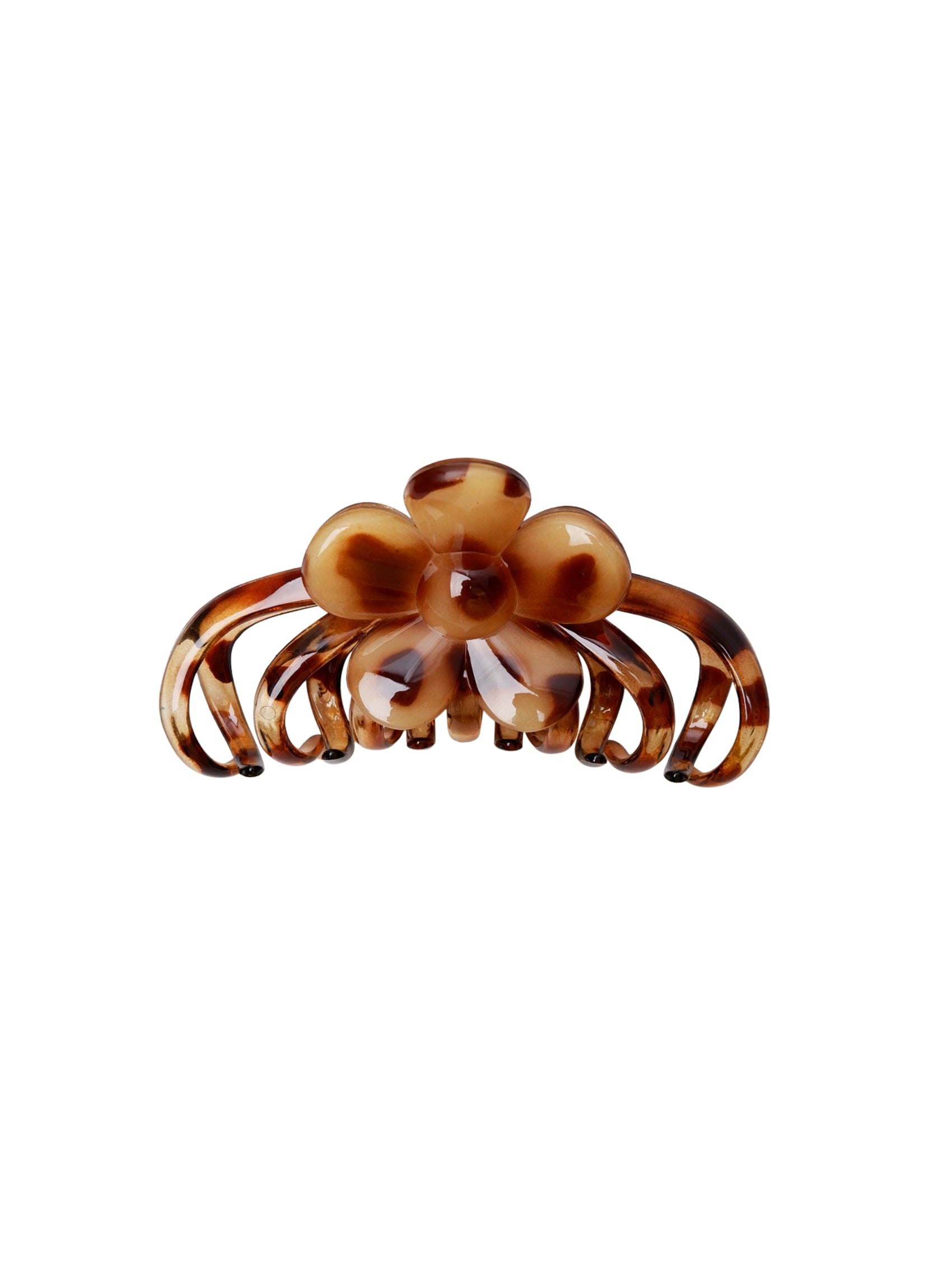 BCLUA hair claw - Glossy Leo - Black Colour