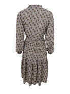 BCLUNA Rose boho short dress - Gold Grey - Black Colour