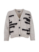BCCAPELLO knit cardigan - Natural Black - Black Colour
