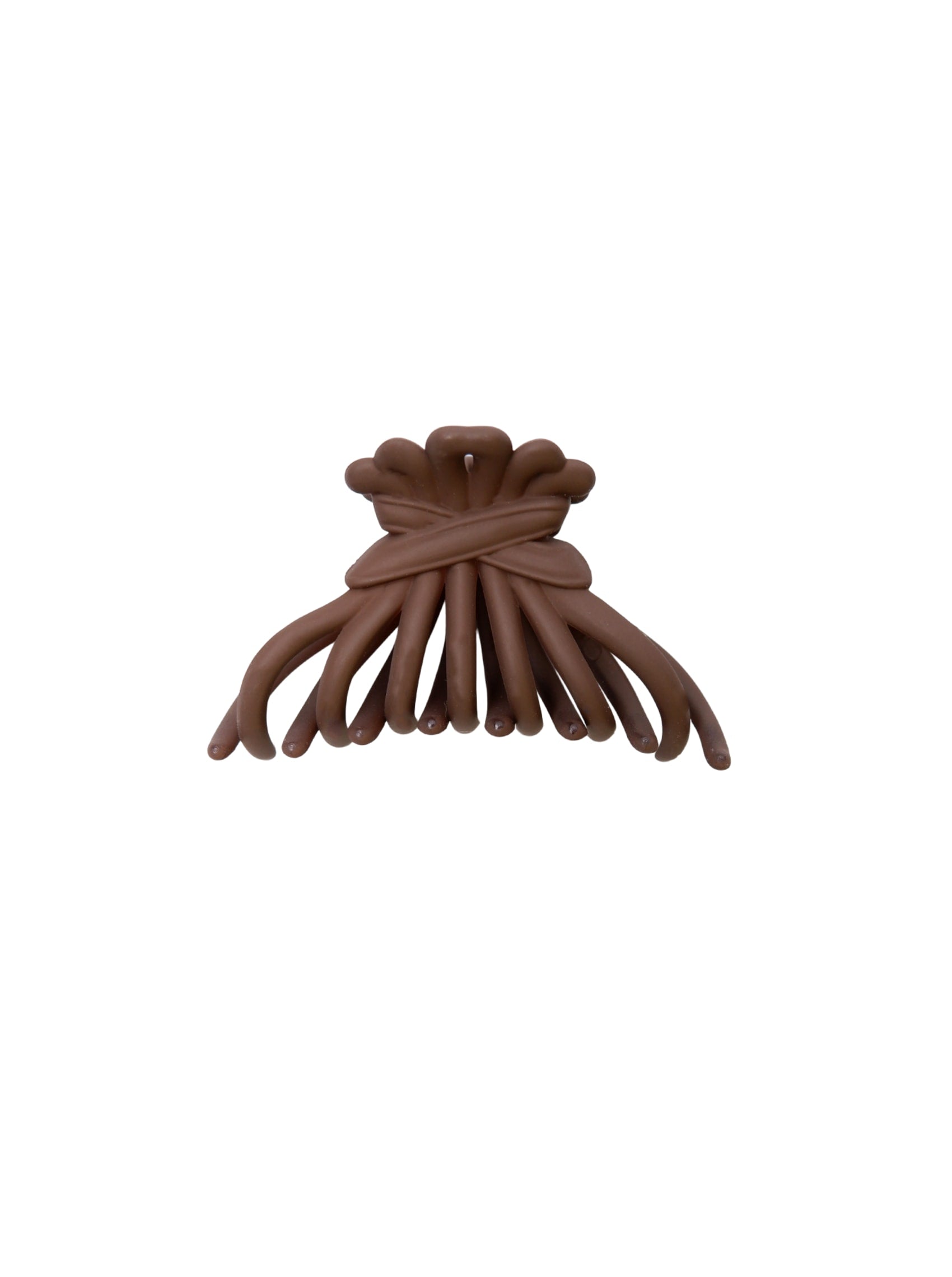BCVENEDA medium matt hair claw - Coffee - Black Colour