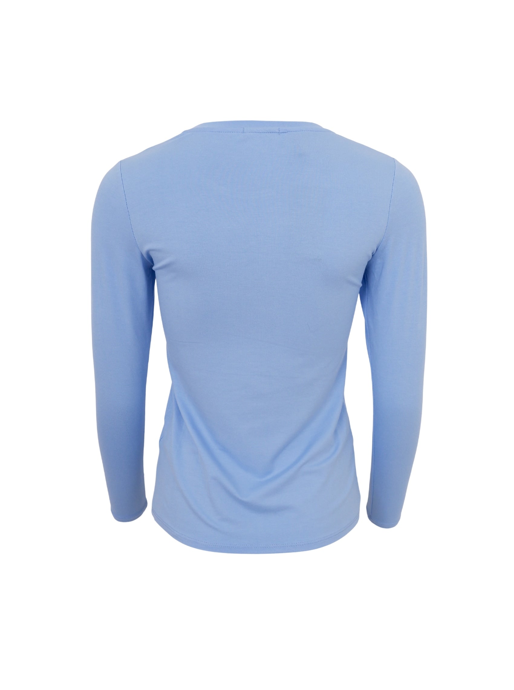 BCKARLA LS t-shirt - Lt. Blue - Black Colour