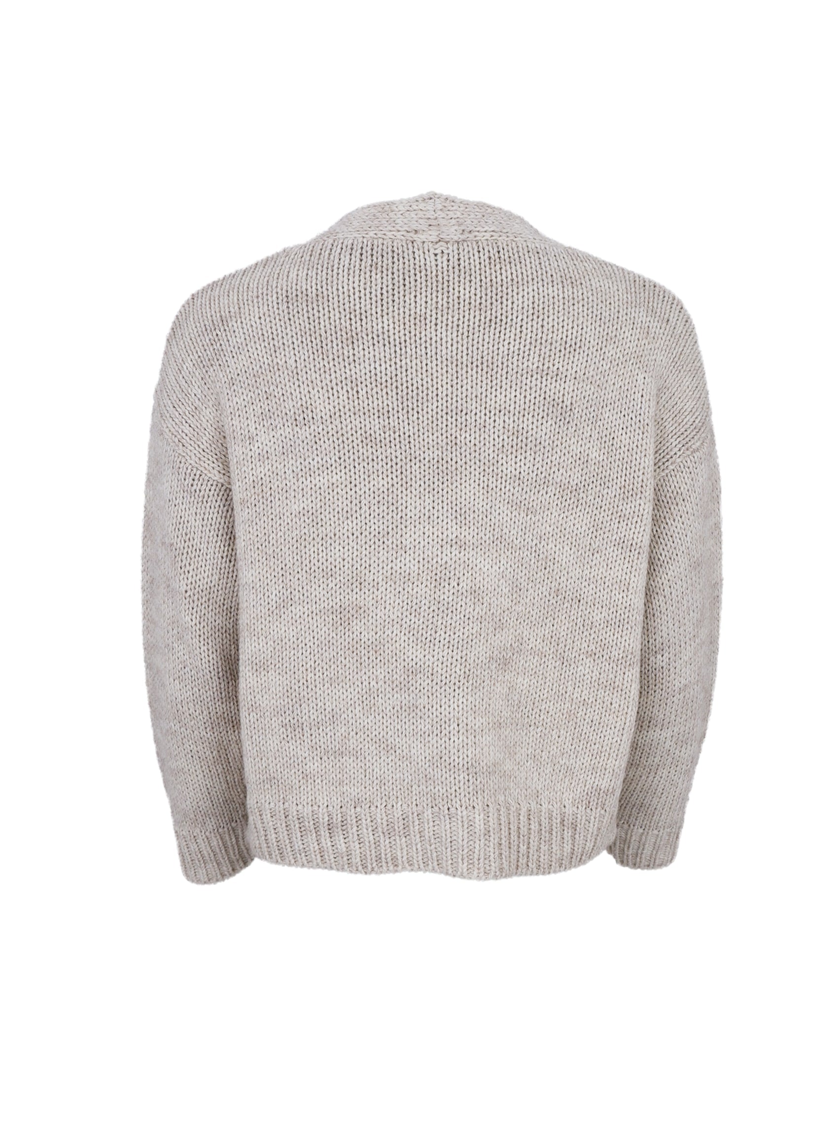 BCCAPELLO knit cardigan - Natural Black - Black Colour