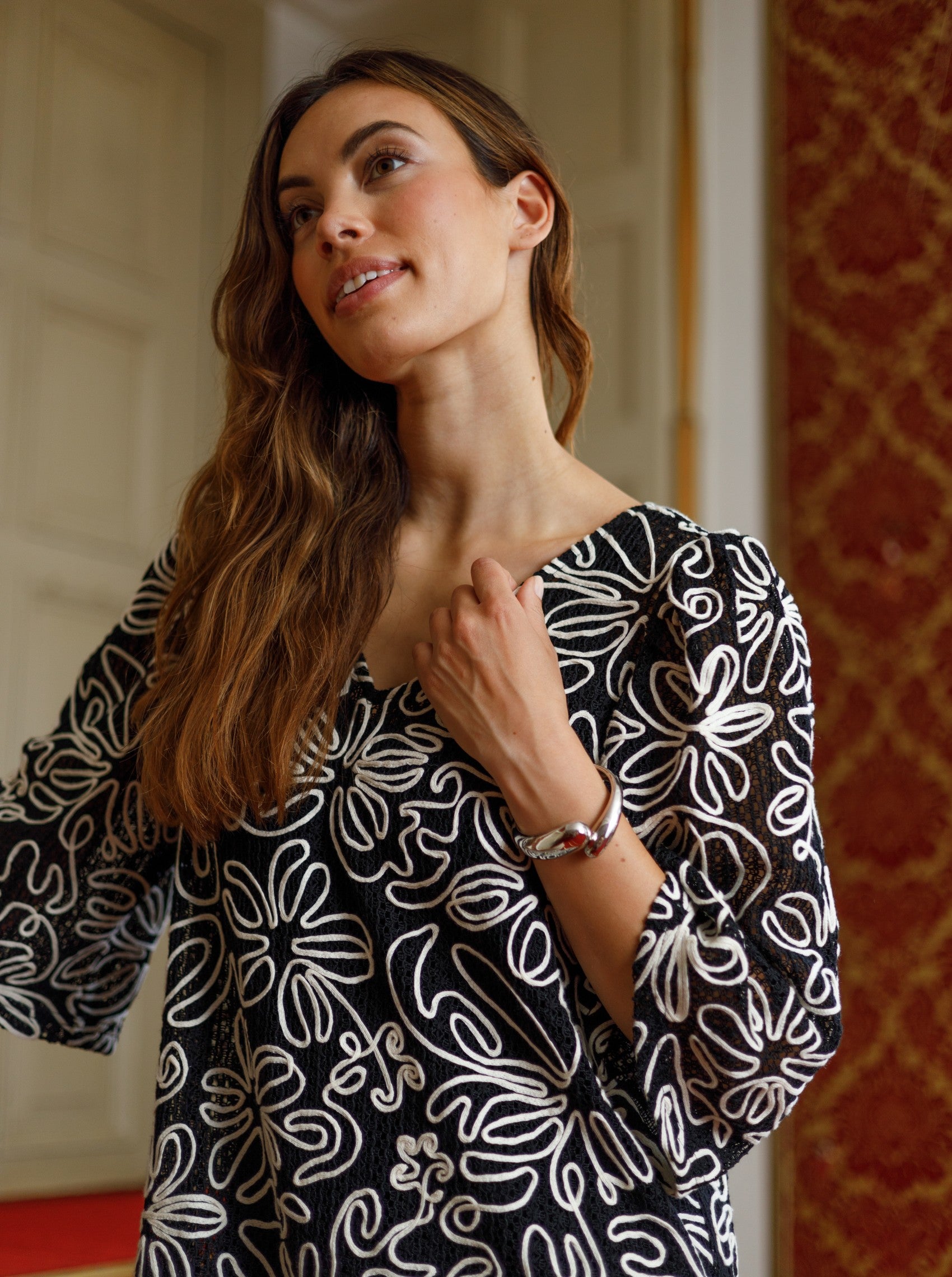 BCALLY outline dress - Black - Black Colour