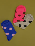BCAUDRINA sock - Pink - Black Colour