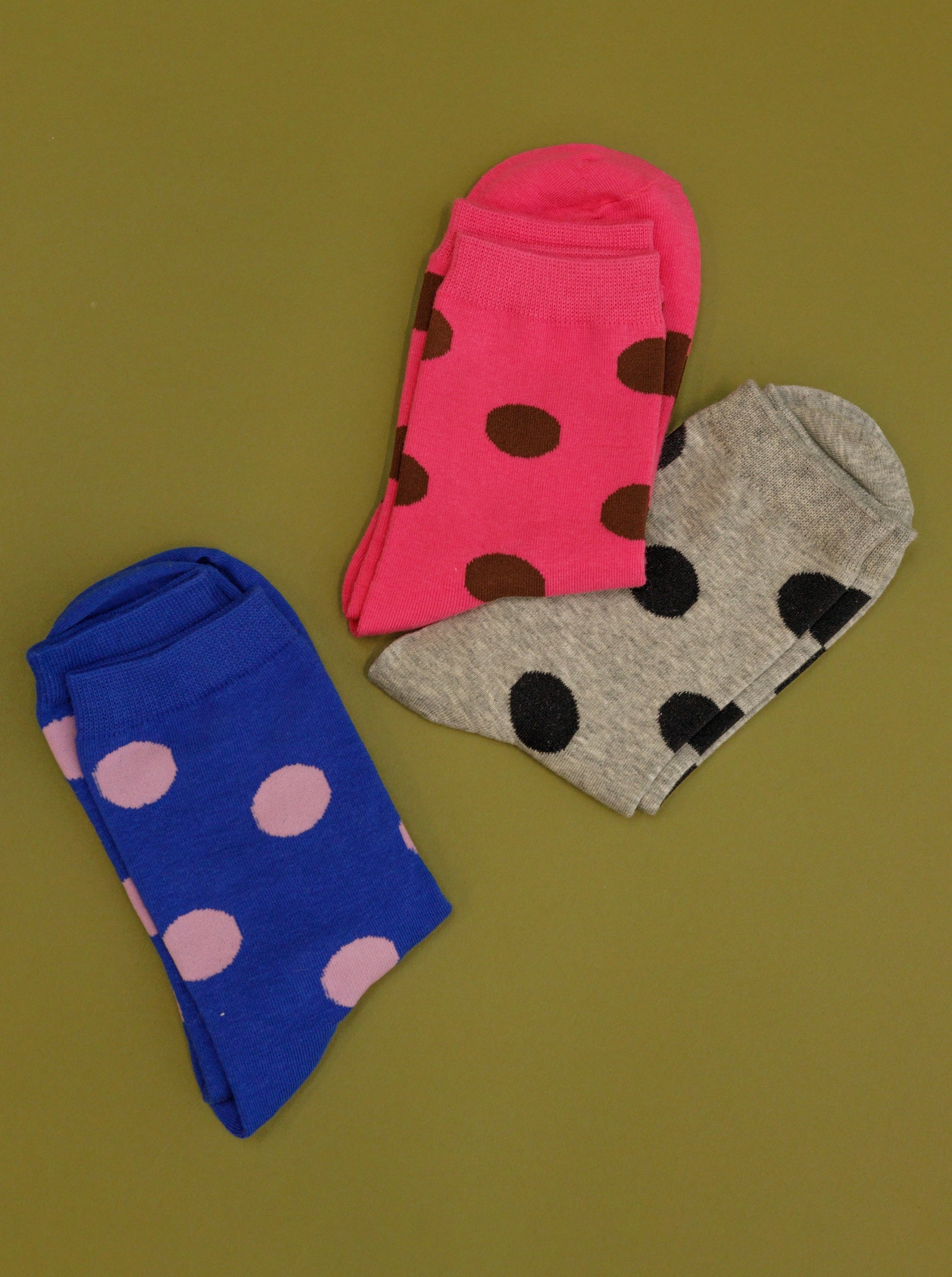 BCAUDRINA sock - Pink - Black Colour