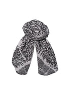 BCLISA scarf - Lt. Grey - Black Colour
