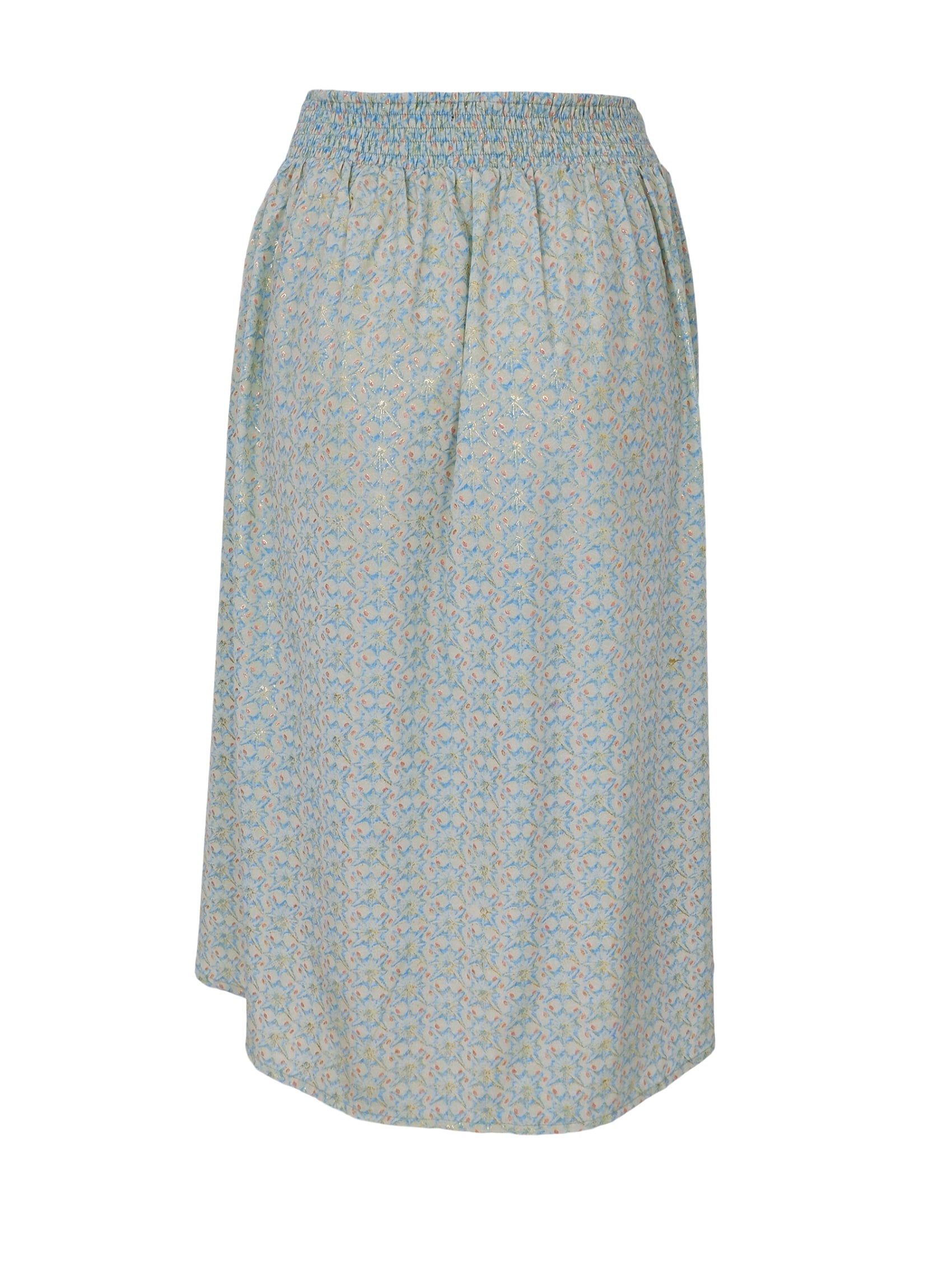 BCLUNA wide midi skirt - Paradise Blue - Black Colour