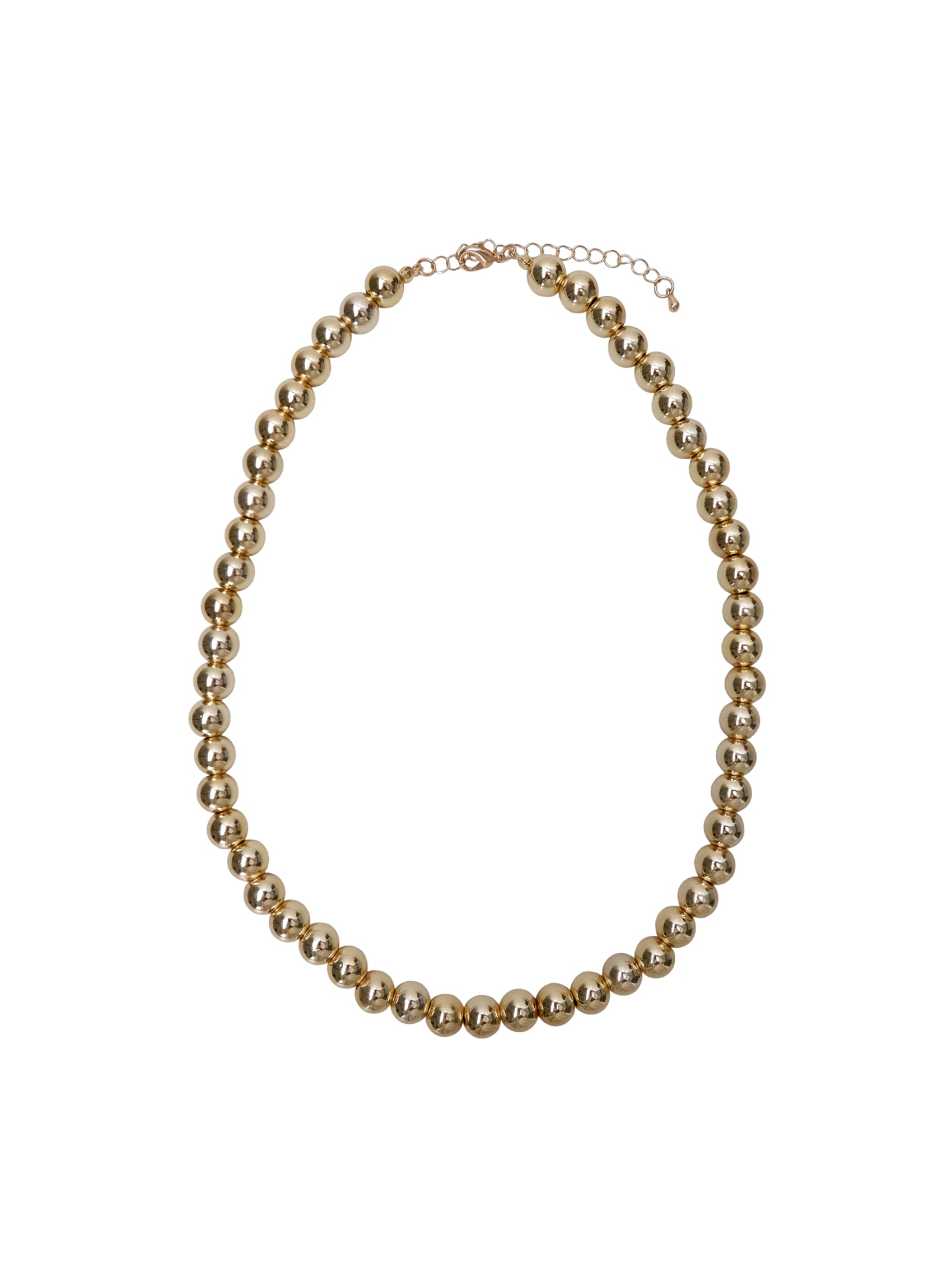 BCLINA 2-in-1 necklace - Gold Coloured - Black Colour
