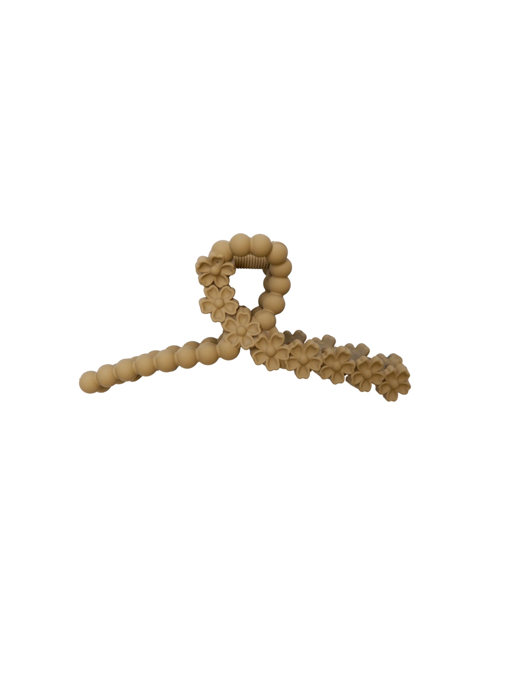 BCKATELYN matt hair claw - Sand - Black Colour