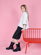 BCCHICAGO shorts - Black Stripe - Black Colour