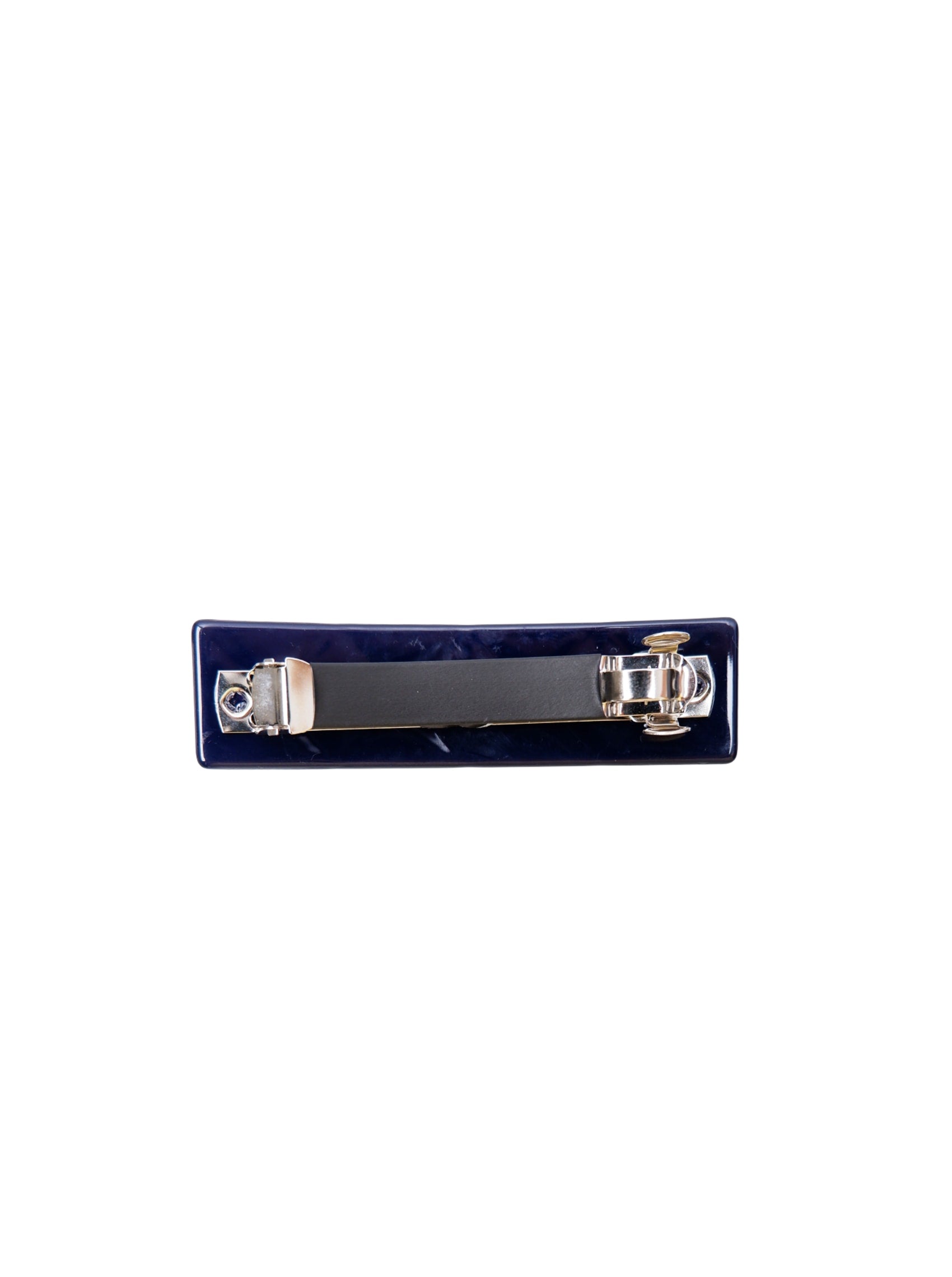 BCSVEA glossy barette - Navy - Black Colour