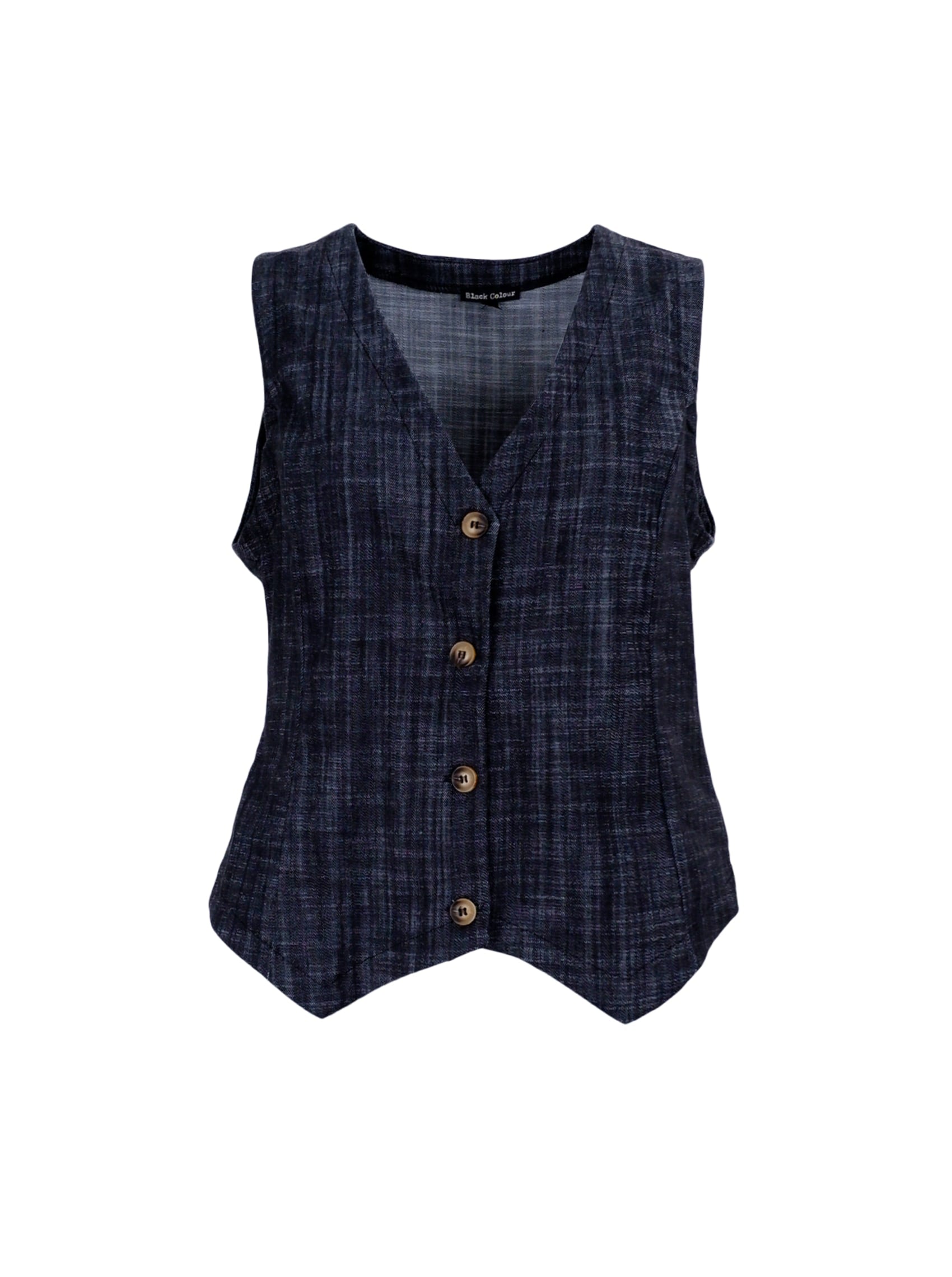 BCBOX vest - Black Denim - Black Colour