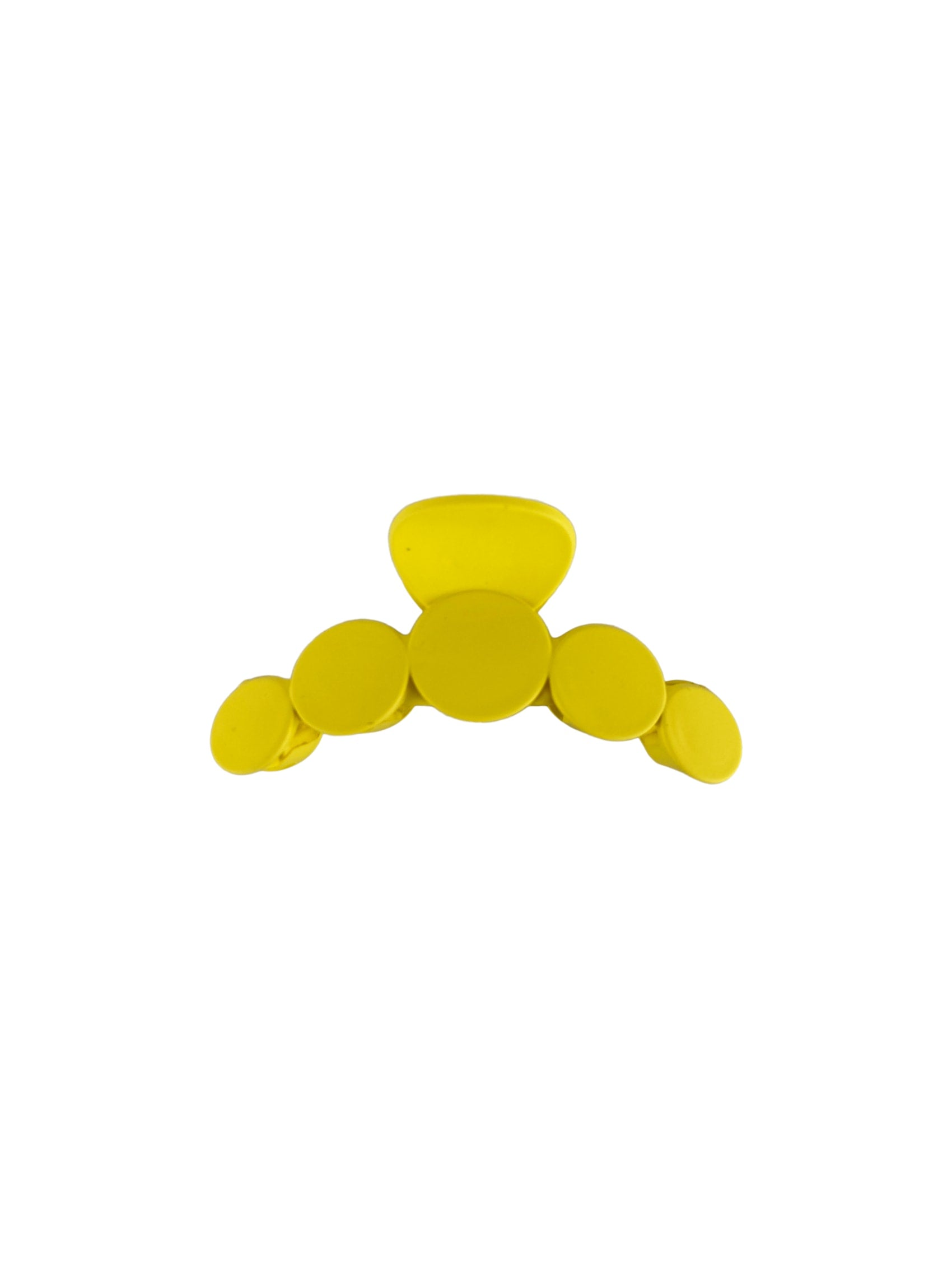 BCBUBBLE matt hair claw - Yellow - Black Colour
