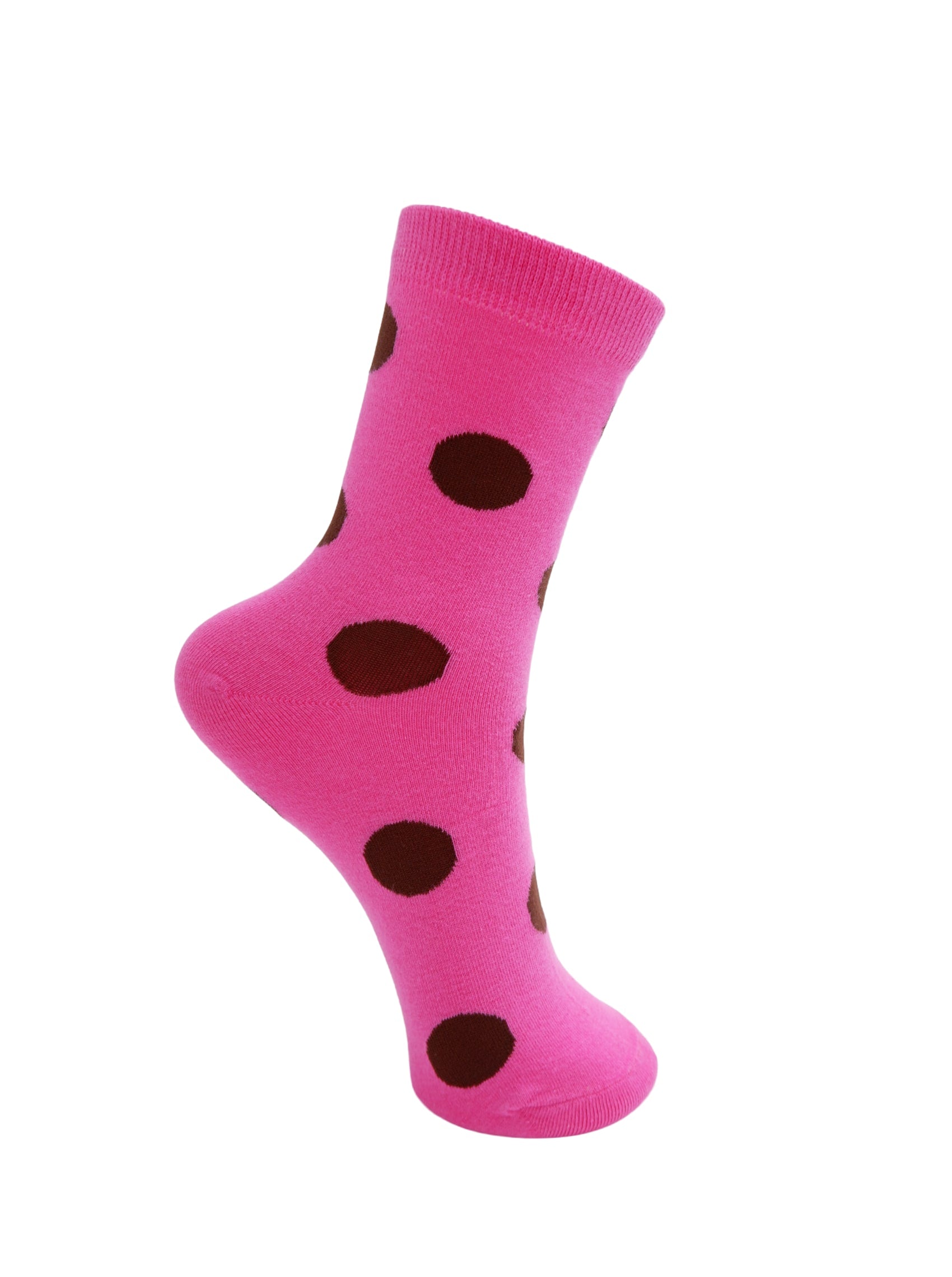 BCAUDRINA sock - Pink - Black Colour
