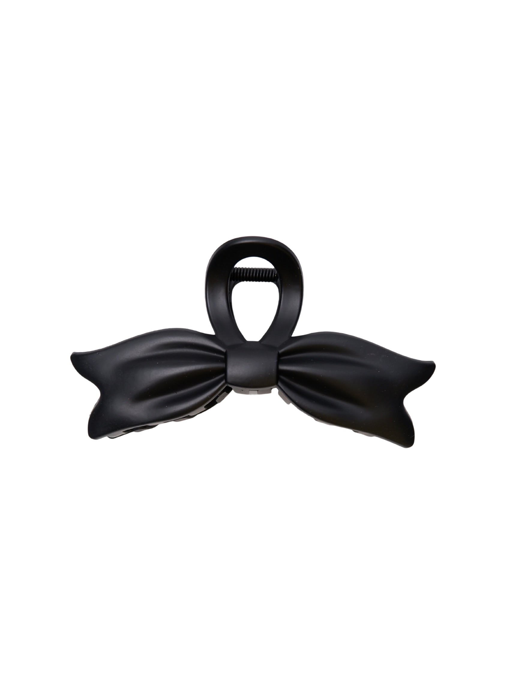 BCAYLIN bow matt hair claw - Black - Black Colour