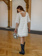 BCGATSBY dress - Off White - Black Colour