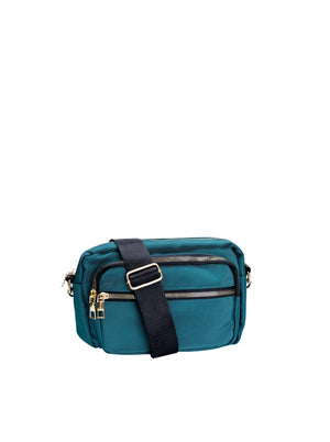 BCVANDA crossover bag - Petrol Green - Black Colour