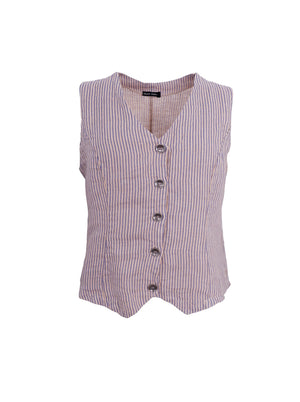 BCMELINA vest - Calypso Rose - Black Colour